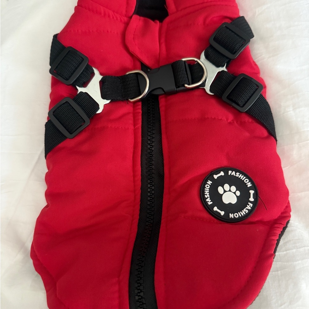 Dog Vest - Vibrant Red (new)